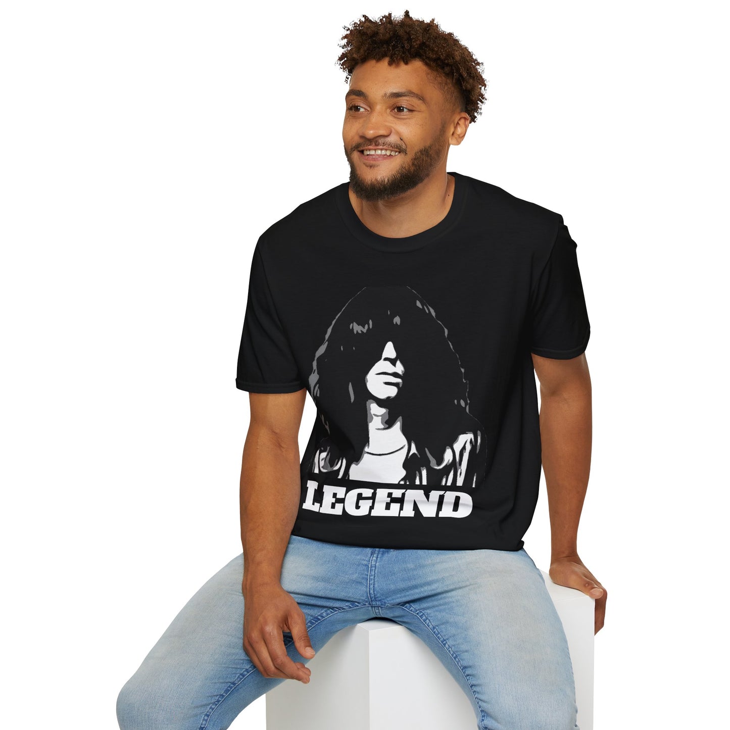 Legends of Punk Series - Joey - Unisex Softstyle T-Shirt