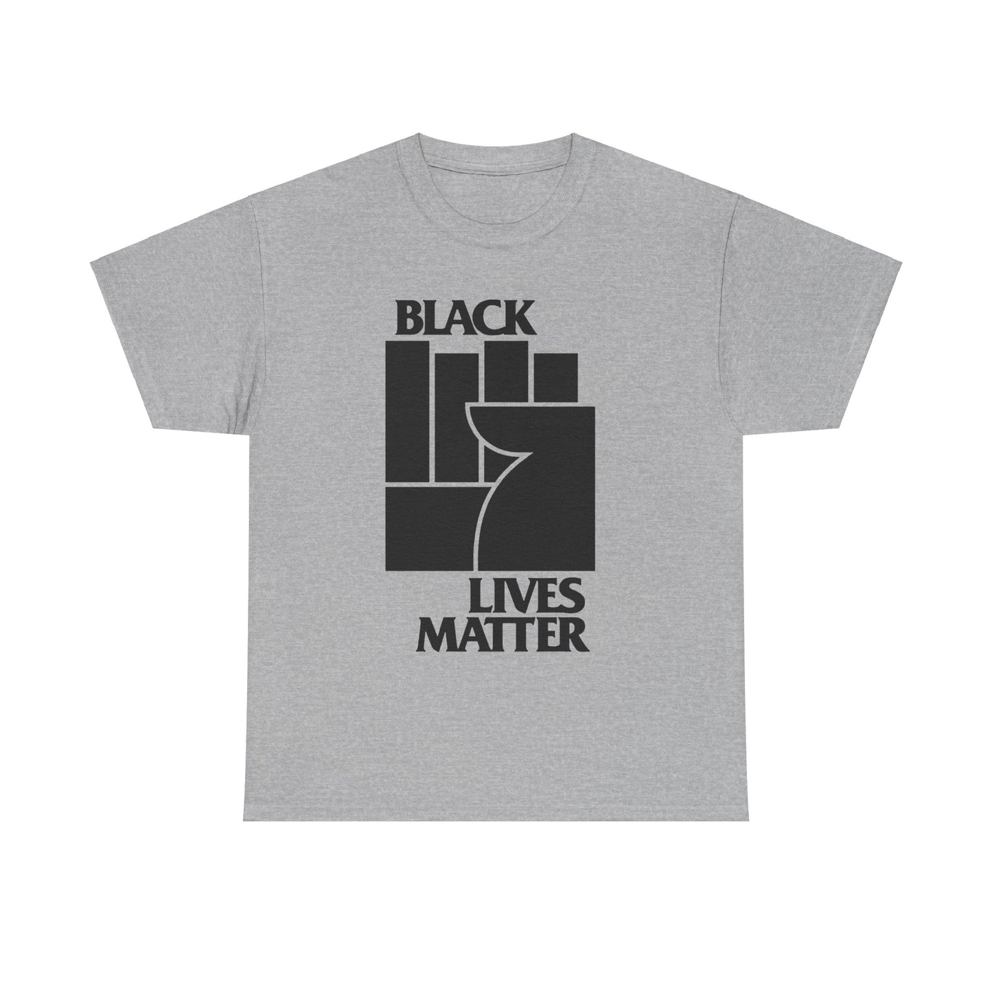 Black (Flag) Lives Matter - Unisex Heavy Cotton Tee