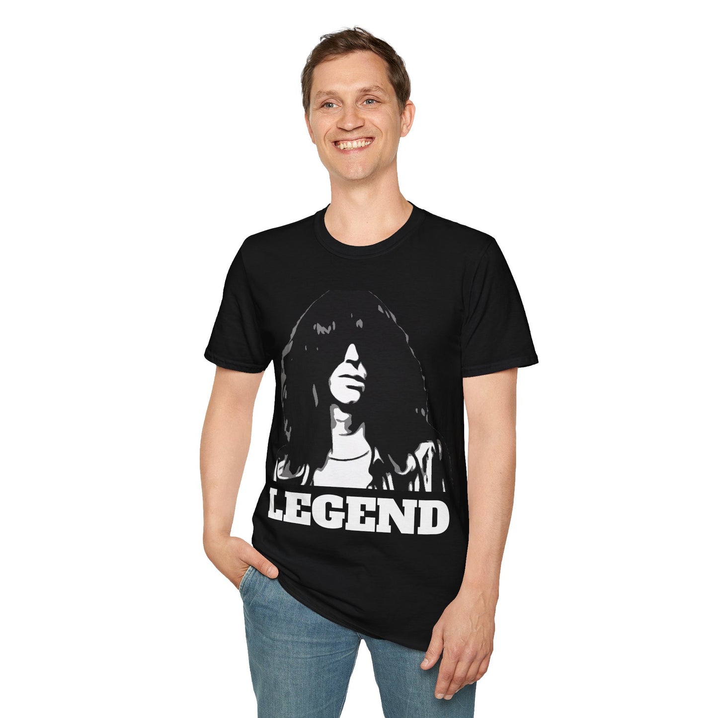 Legends of Punk Series - Joey - Unisex Softstyle T-Shirt